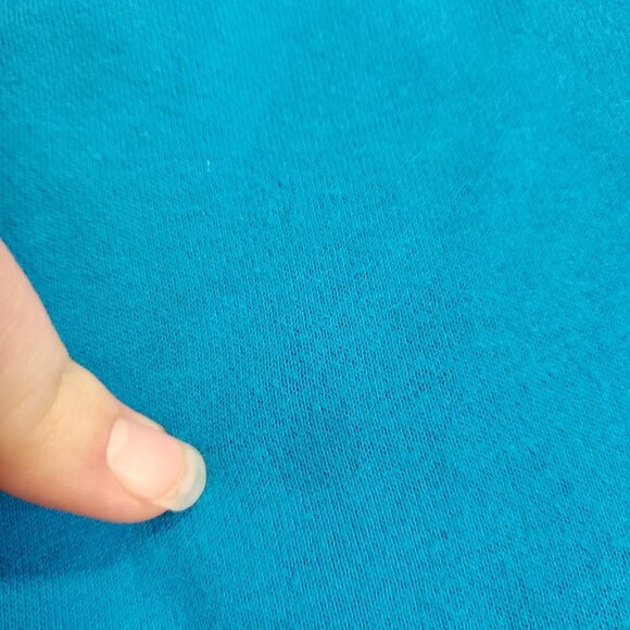 Vintage Aeropostale Womens Y2K Low Rise Sweatpants Size L Blue Spellout 90S - Picture 14 of 16